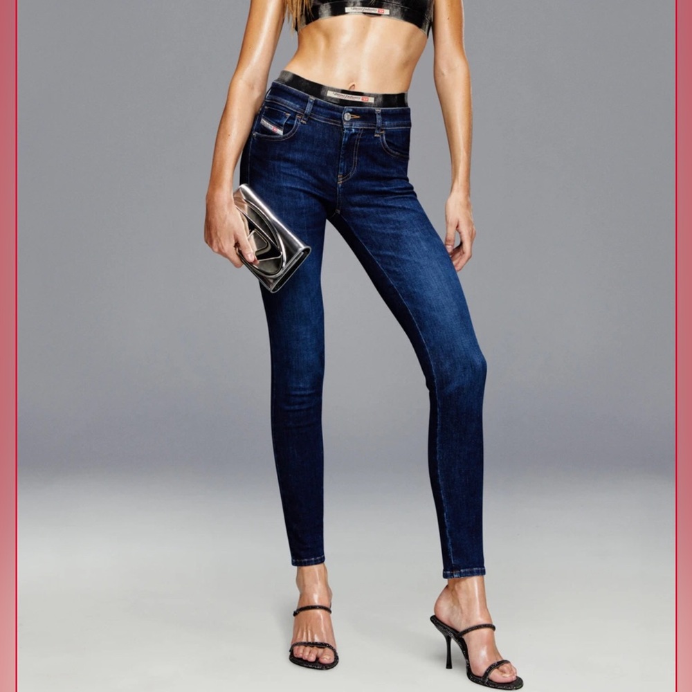 Diesel Midrise Skinny Ankle Jeans NWT